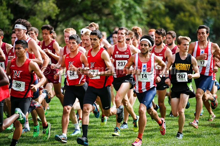 2014USFXC-070.JPG - August 30, 2014; San Francisco, CA, USA; The University of San Francisco cross country invitational at Golden Gate Park.